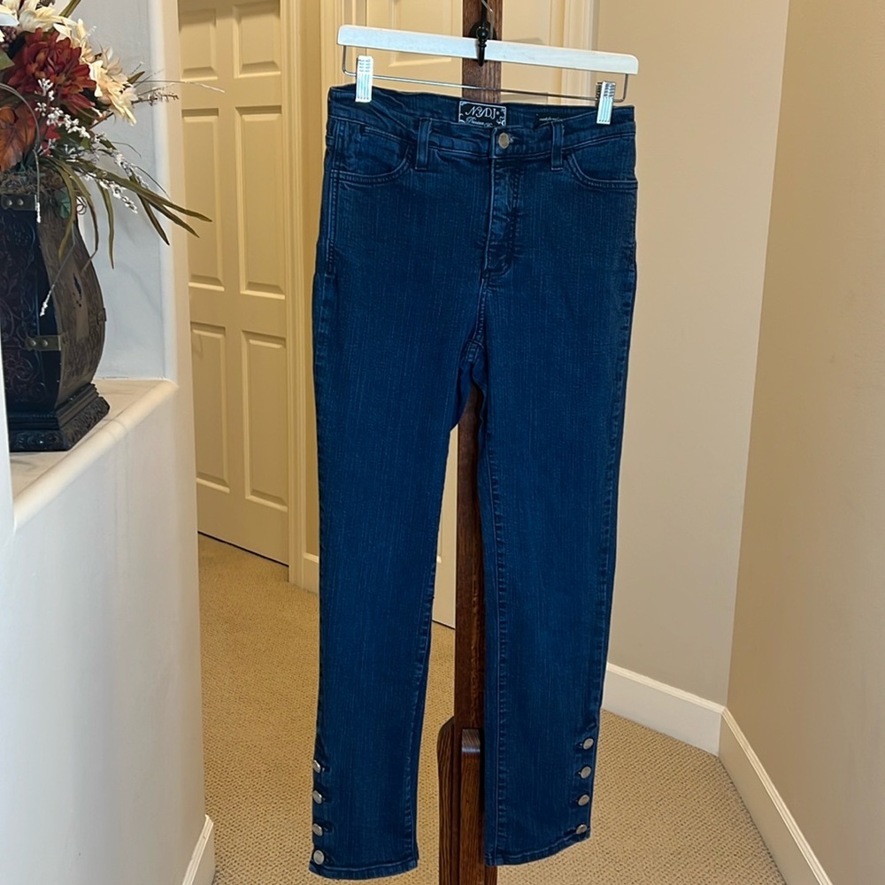 NYDJ Premium Denim High Rise Skinny Jeans